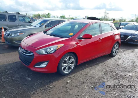 2013 Hyundai Elantra Gt из США, поврежденный, VIN KMHD35LE8DU093521